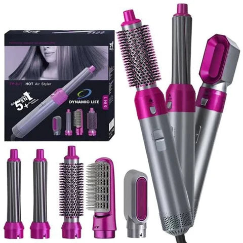 Salon Hair at Home – 5-in-1 Magic Dryer & Styler!