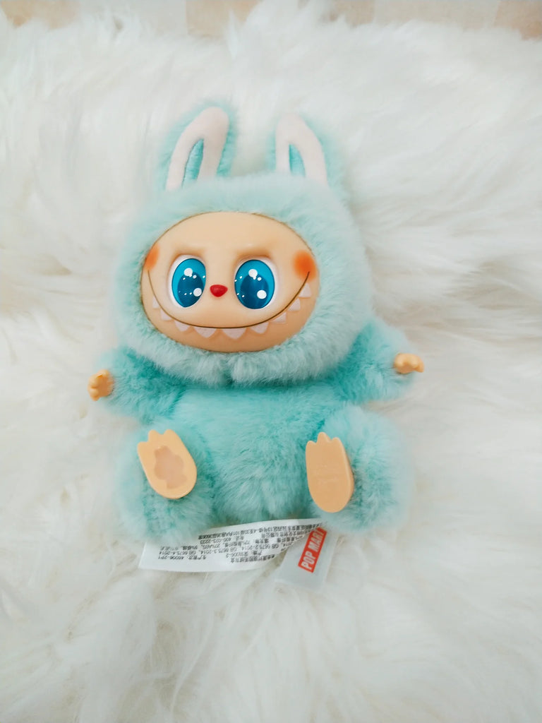 Labubu Monster Anime Character Plush Keychain (Random color)