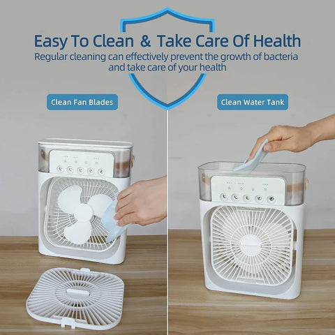 Image of Portable Air Conditioner Cooling Fan