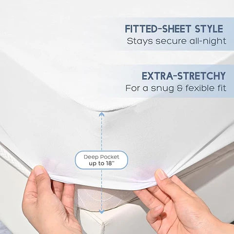 Image of Waterproof Mattress Cover King Sized Mattress