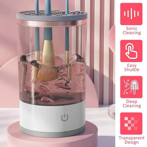 Image of Efficient Electric Makeup Brush Cleaner Machine