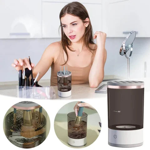 Image of Efficient Electric Makeup Brush Cleaner Machine