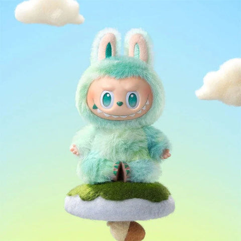 Image of Labubu Monster Anime Character Plush Keychain (Random color)