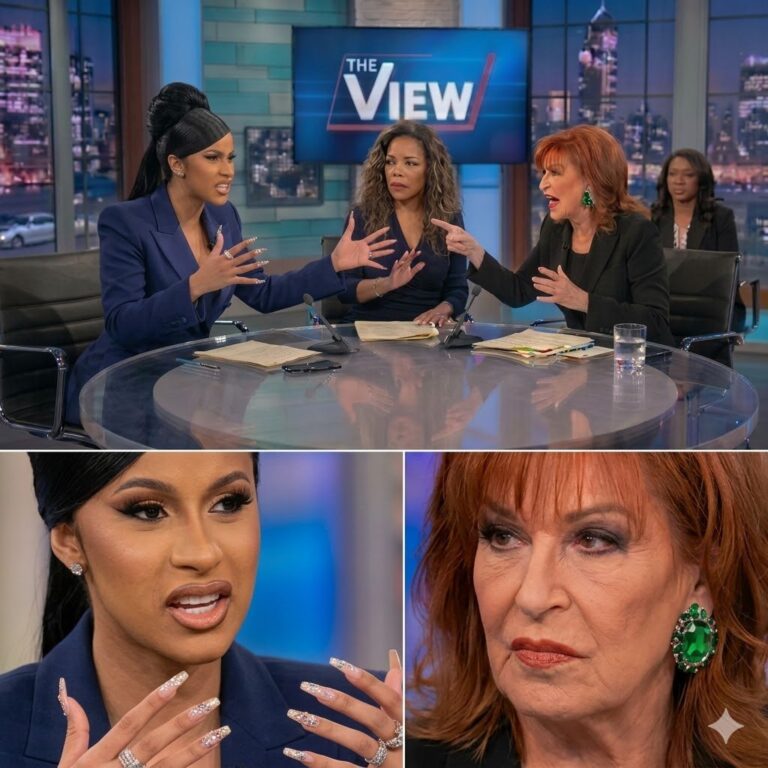 TURN HER MICROPHONE OFF RIGHT NOW!” — Cardi B’s Explosive Clash With Joy Behar Reportedly Sent Daytime Television Into Total Chaos.tdz