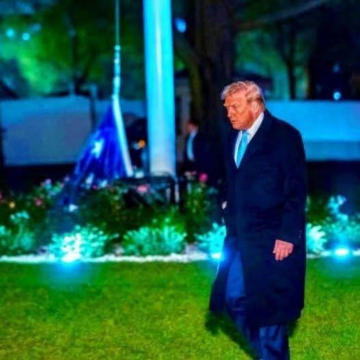 Late-Night Sighting: Trump Spotted With Mys