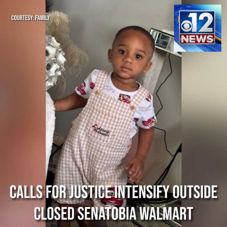 Calls for justice intensify outside closed Senatobia Walmart