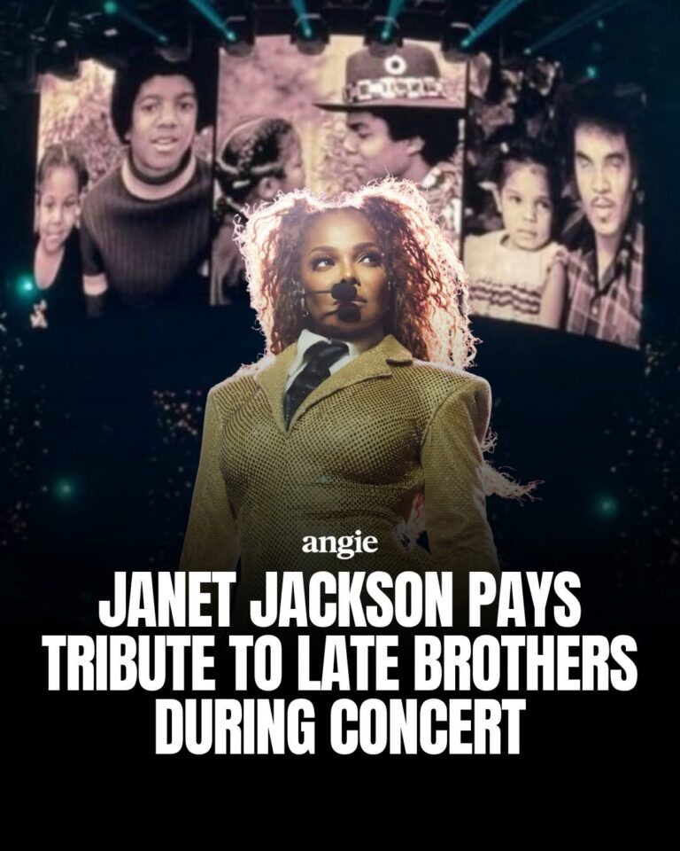 Janet Jackson Pays Emotional Tribute to Family During “Together Again” Performance in Japan