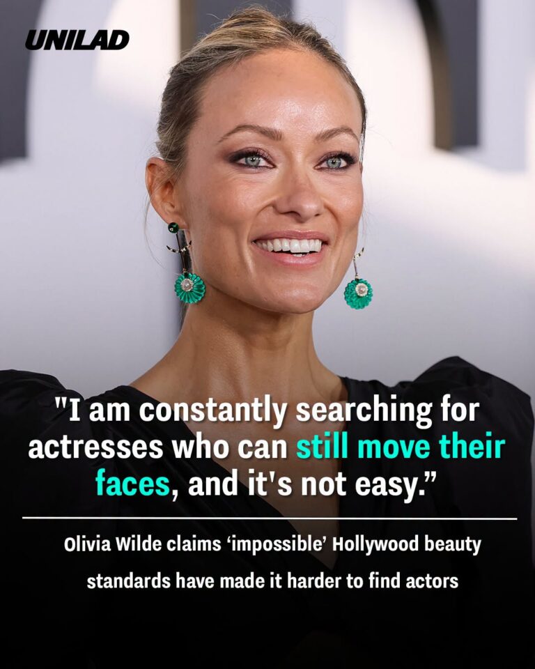 Olivia Wilde speaks out on beauty standards and actors who can ‘move their face’