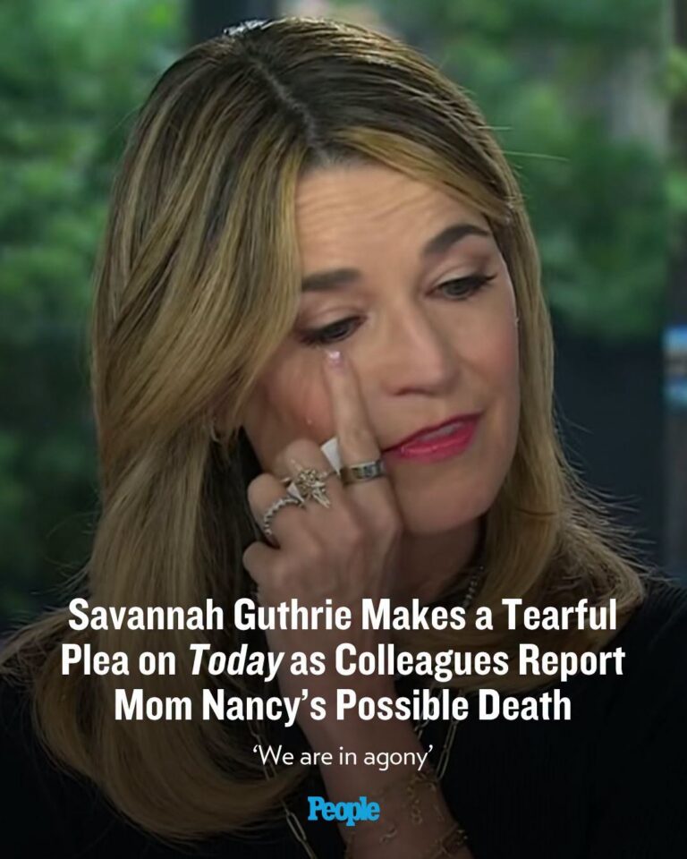 Savannah Guthrie Makes a Tearful Plea on Today as Colleagues Report Mom Nancy’s Possible Death: ‘We Are in Agony’