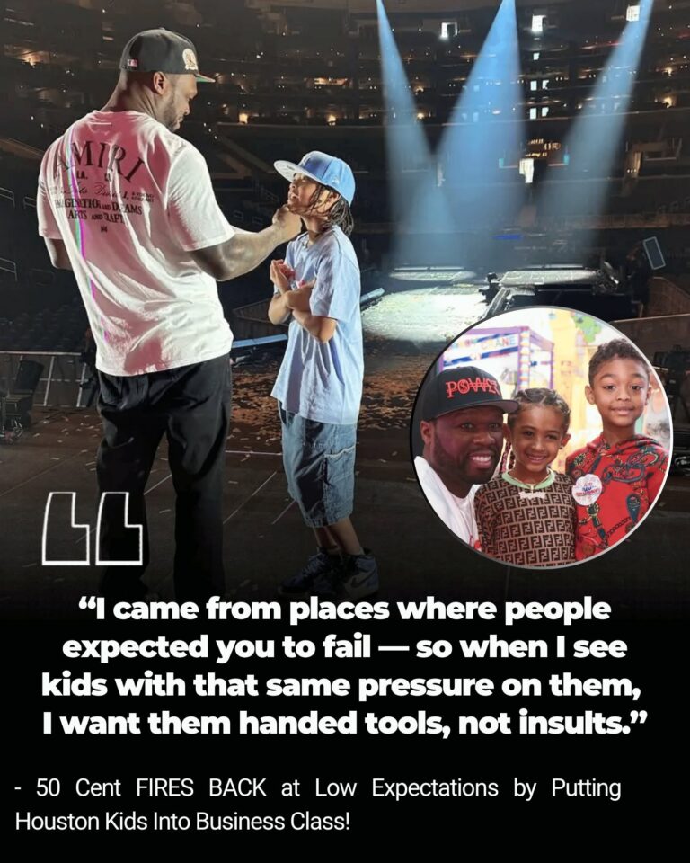 50 Cent Inspires Houston Youth with Powerful Lesson in Entrepreneurship