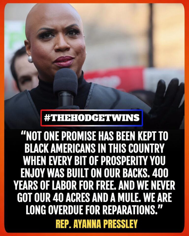 Rep. Ayanna Pressley Continues to Advocate for Reparations for Black Americans