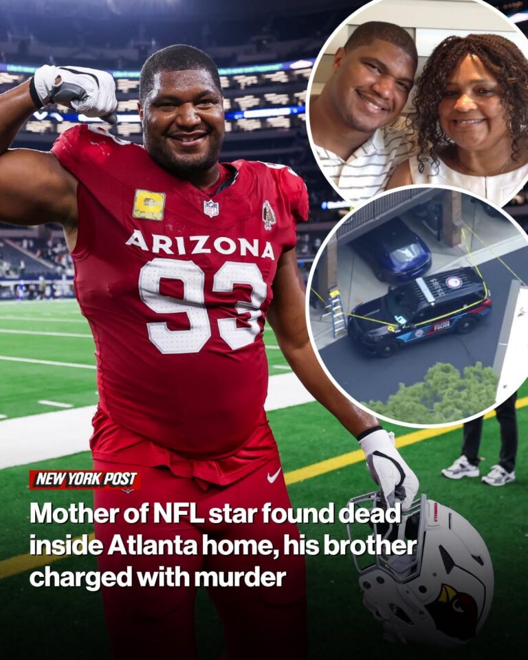 Mother of NFL star Calais Campbell found dead inside Atlanta home, his brother charged with murder