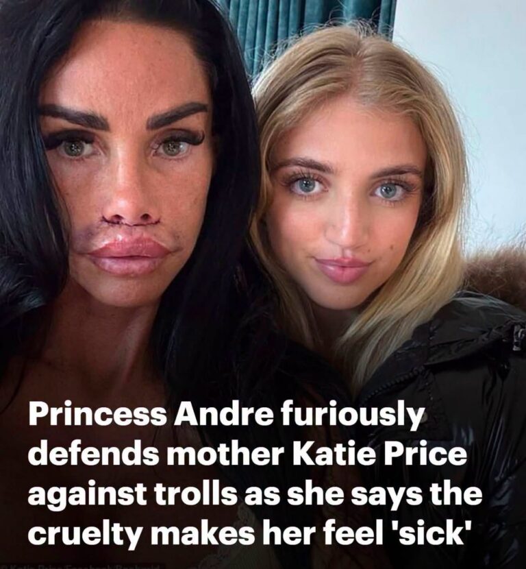 Princess Andre Defends Mum Katie Price Against Online Trolls: “It Makes Me Feel Sick”