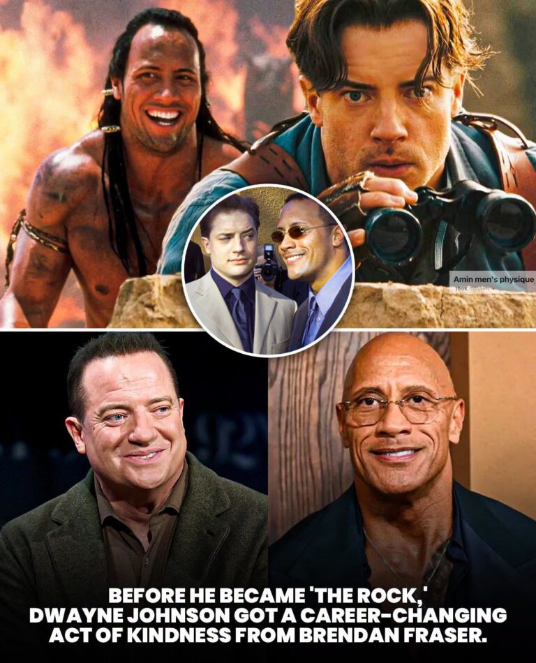 From The Mummy to the Oscars: The Lasting Friendship Between Dwayne Johnson and Brendan Fraser