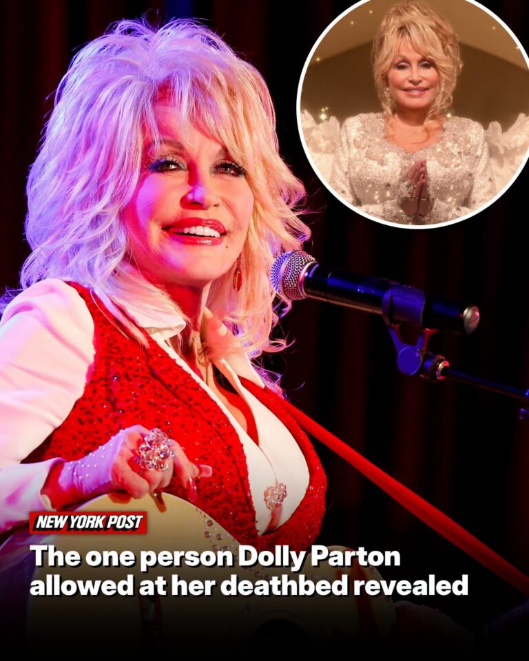 The one person Dolly Parton allowed at her deathbed revealed