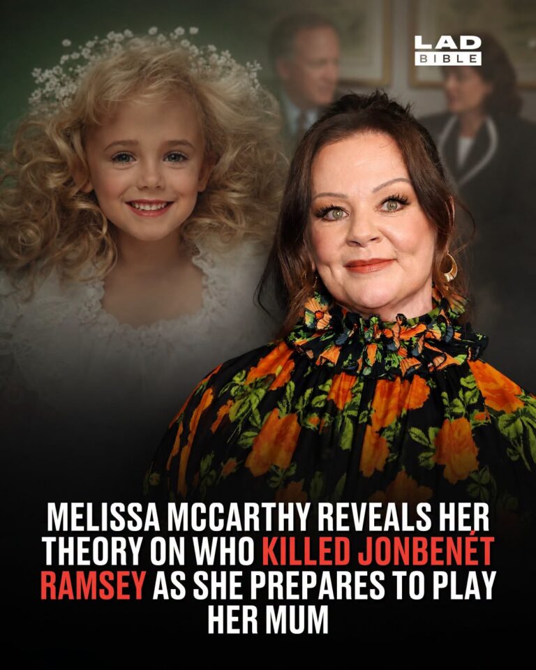 Melissa McCarthy reveals her theory on who killed JonBenét Ramsey as she prepares to play her mum