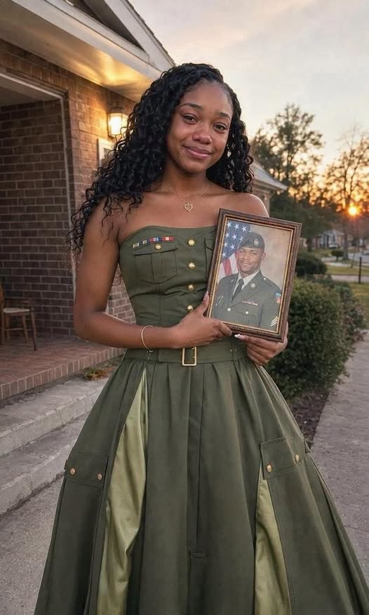 I Made My Prom Dress From My Father’s Army Uniform — Then Everything Changed