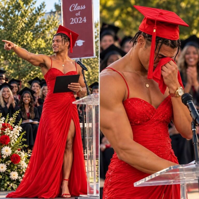 He Wore the Red Dress Anyway